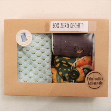 box zero déchets lingettes et étuis à savon